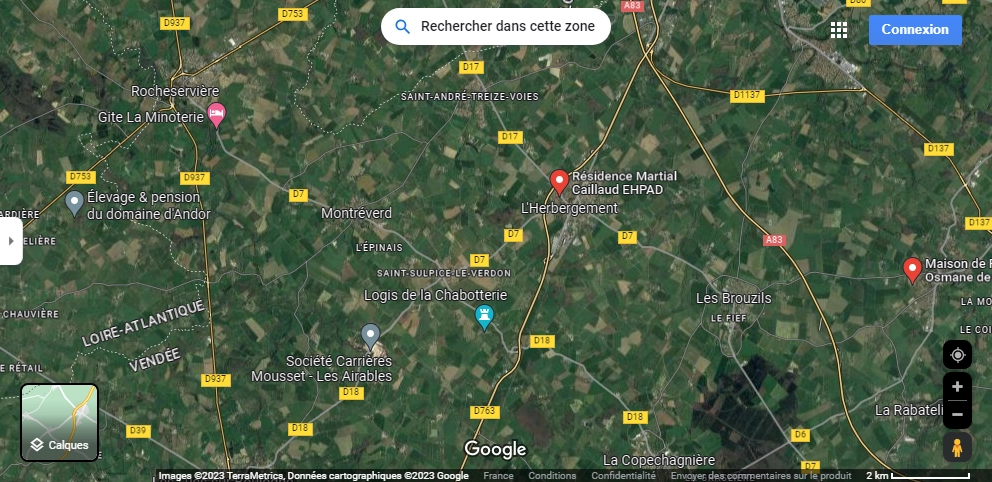 Maison de retraite à Chavagnes En Paillers